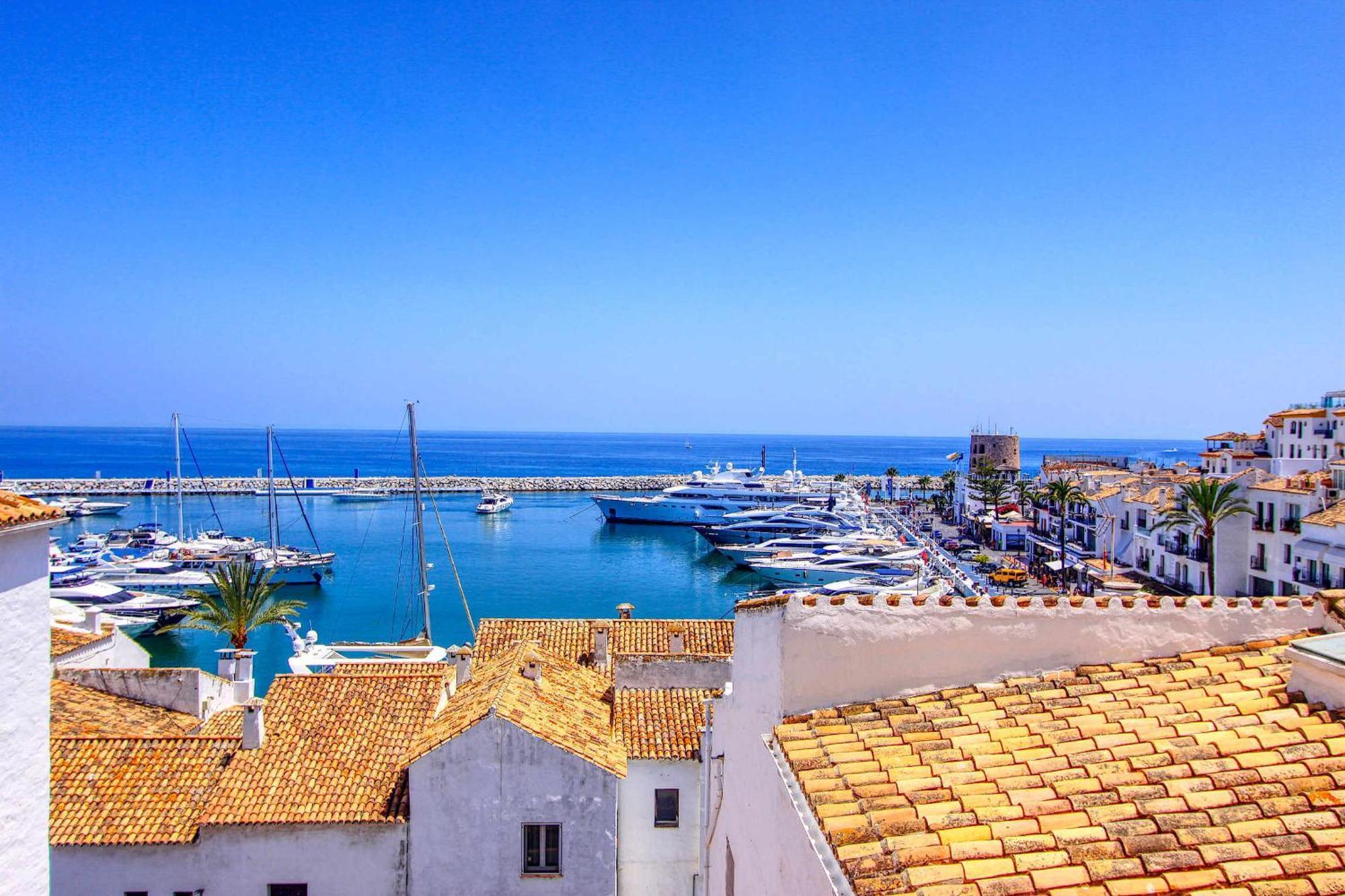 Apartment 1079 Puerto Banus 2.line Sea Port View Parking Wifi *